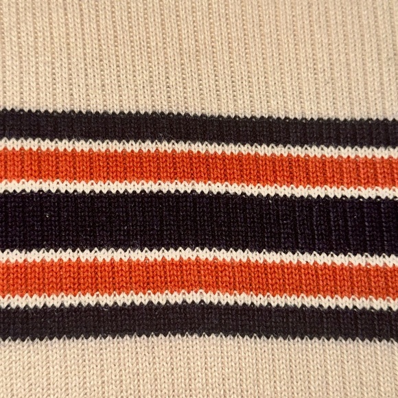 VTG Y2K American Eagle Outfitters Men's L Striped Knit Sweater Ribbed Pullover - Picture 9 of 13